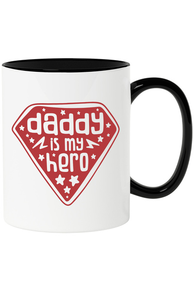 StoryGift Romania Cana cu Textul in Engleza Daddy is My Hero,Tati e Eroul Meu...