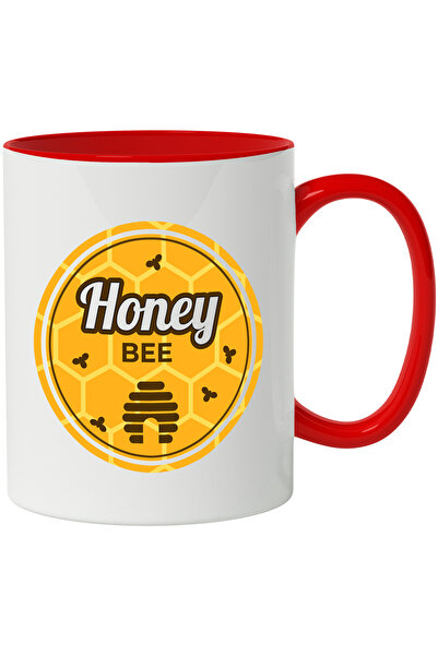StoryGift Romania Cana Cu Mesaj In Engleza Honey Bee, Miere, Albina, Fagure, ...