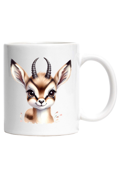 StoryGift Romania Cana cu o antilopa micuta | ilustratie | animalut salbatic ...