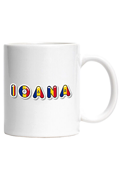 StoryGift Romania Cana Cu Numele Ioana, Romania, Suporter, Steagul Romaniei, ...