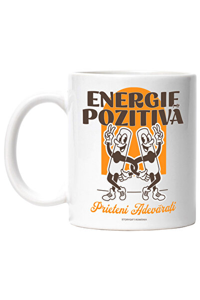 StoryGift Romania Cana Energie pozitiva. Prieteni adevarati familie, 330ml, C...