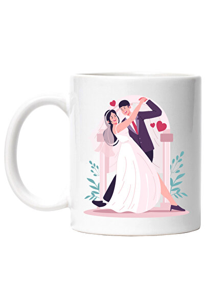 StoryGift Romania Cana Cu Dans, Mire, Mireasa, Nunta, Dragoste, Multicolor 33...