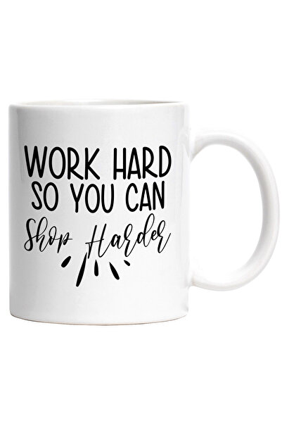 StoryGift Romania Cana cu mesajul "Munceste din greu astfel incat sa poti fac...