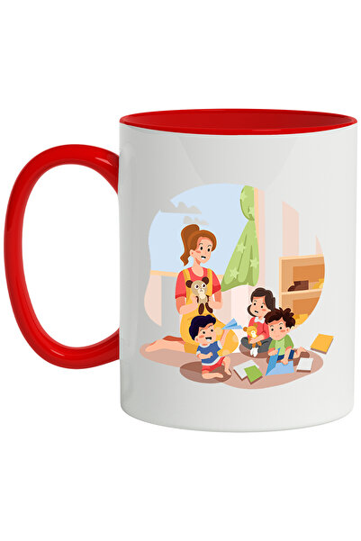 StoryGift Romania Cana Cu Gradinita, Copii, Educator, Jucarii, Multicolor 330...