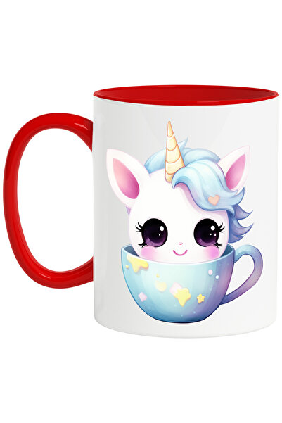 StoryGift Romania Cana cu un unicorn care sta intr-o cescuta | ilustratie | c...
