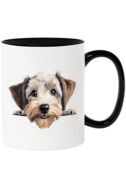 StoryGift Romania Cana cu un caine blanos care se uita peste gard | ilustrati...