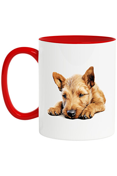 StoryGift Romania Cana cu un catel aproape adormit | somnoros | ilustratie | ...