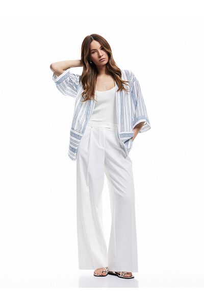 Koton Jachetă kimono supradimensionată cu mâneci 3/4