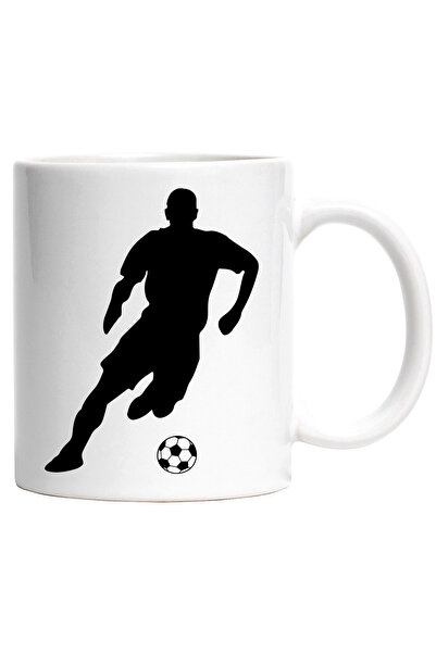 StoryGift Romania Cana pentru pasionatii de fotbal - minge alergare efort cu ...