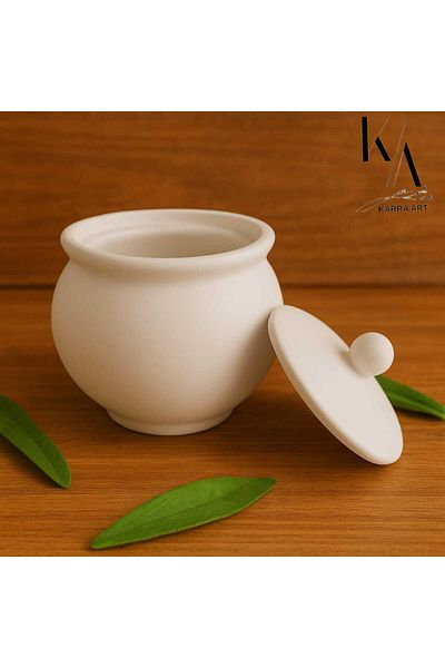 KARRA 250 Ml/Gr White Concrete Spice Bowl