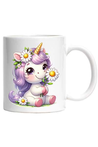 StoryGift Romania Cana cu un unicorn vesel | ilustratie | imbujorata | coama ...