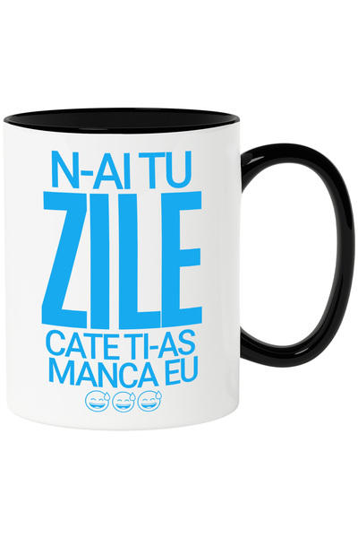 StoryGift Romania Cana cu Design Haios In Limba romana Smiley face Sarcastic ...