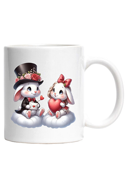 StoryGift Romania Cana cu o iepuroaica si un iepure | ilustratie | tine o ini...