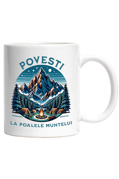 StoryGift Romania Cana povesti la poalele muntelui foc de tabara padure, 330m...