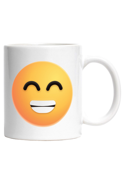 StoryGift Romania Cana Cu Emoticon, Emoji, Dinti, Zambet, Fericire, Multicolo...