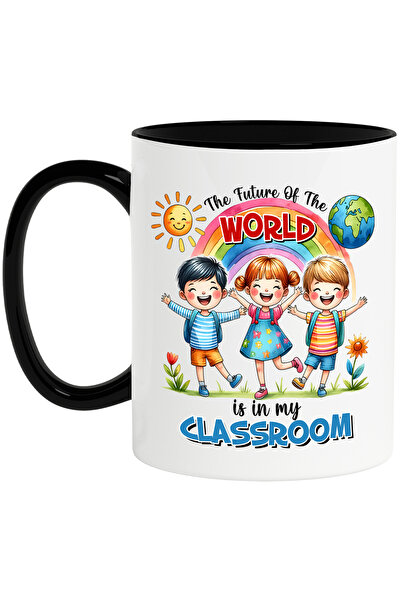 StoryGift Romania Cana cu mesajul "The future of the world is in my classroom...