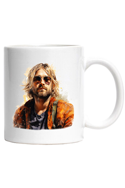 StoryGift Romania Cana Cu Kurt Cobain, Nirvana, Cantaret, Artist, Chitarist, ...