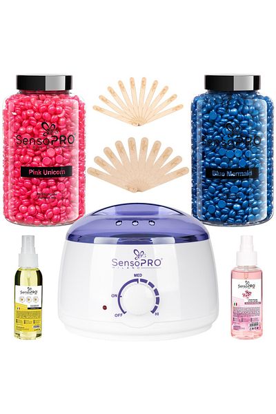 SensoPRO Milano Premium Skin Waxing Kit,