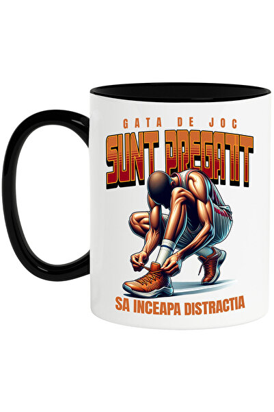 StoryGift Romania Cana cu Jucator Profesionist De Baschet Legare Siret Sport ...