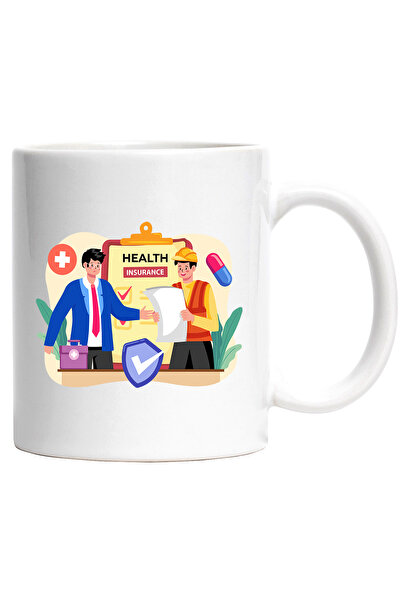 StoryGift Romania Cana Cu Mesaj In Engleza Health Insurance, Muncitor, Sanata...