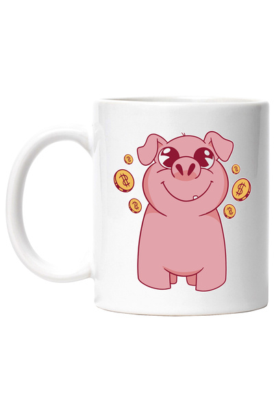 StoryGift Romania Cana Cu Porcusor, Bani, Dolari, Monede, Pusculita, Economii...