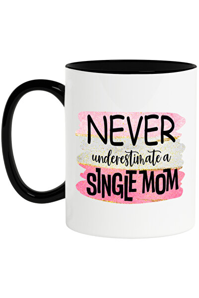 StoryGift Romania Cana cu mesajul "Never underestimate a single mom", nu sube...