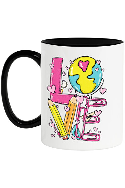 StoryGift Romania Cana cu mesajul "Love", ilustratie, scoala, elevi, studenti...