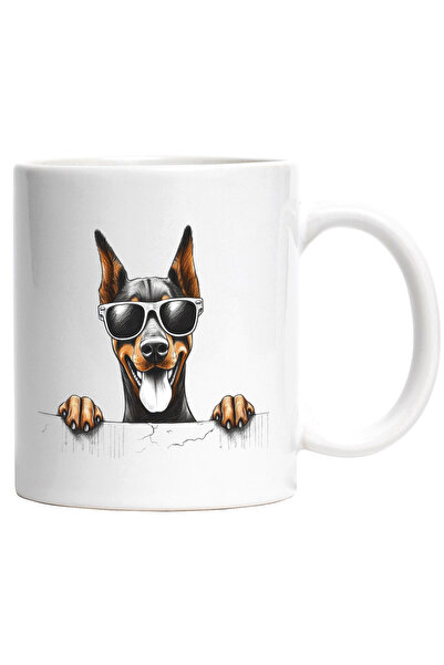 StoryGift Romania Cana cu un caine jucaus cu ochelari de soare | ilustratie |...