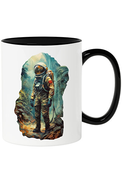StoryGift Romania Cana cu Portret Astronaut in Jungla, Astronaut in Natura, A...