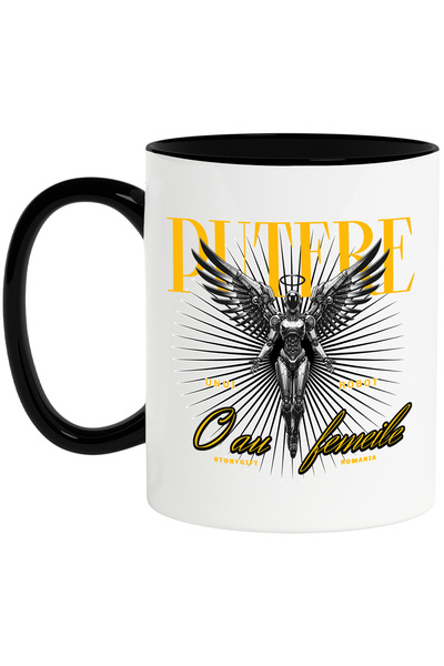 StoryGift Romania Cana Inger Femeie Robot Text Motivational Puterea Unui Robo...