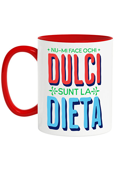 StoryGift Romania Cana cu Text Colorat Iubitorii De Dulciuri adulti Haiosi Nu...