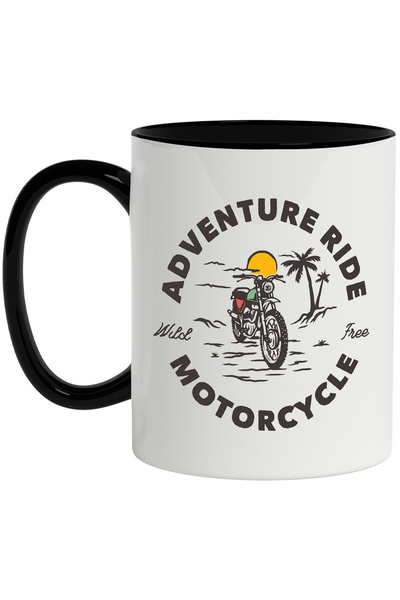 StoryGift Romania Cana Cu Mesaj In Engleza Adventure Ride Motorcycle, Soare, ...