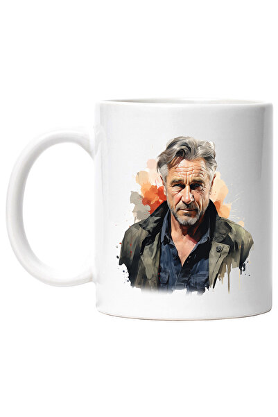 StoryGift Romania Cana Cu Harrison Ford, Actor Celebru, Film, x Hollywood, Vedeta, Multicolor 330 , Cu Maner Alb