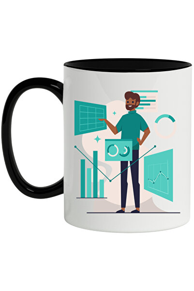 StoryGift Romania Cana Cu Raport, Performanta, Cerc, Dungi, Tabel, Grafic, Mu...