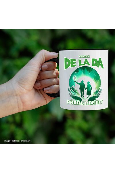 StoryGift Romania Mug together, from YES to infinity, family, couple love until death,, With ,STG