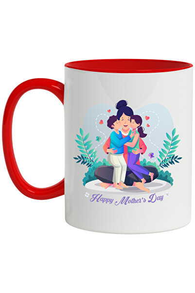 StoryGift Romania Cana Cu Mesaj In Engleza Happy Mother's Day, Ziua Mamei, Fr...