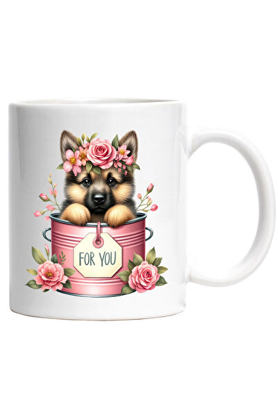 StoryGift Romania Cana cu un catel lup care iese dintr-o conserva | ilustrati...