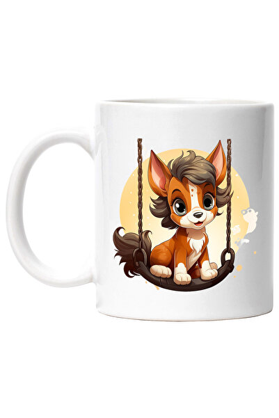 StoryGift Romania Cana cu un animalut care se da in leagan, jucaus, ilustrati...
