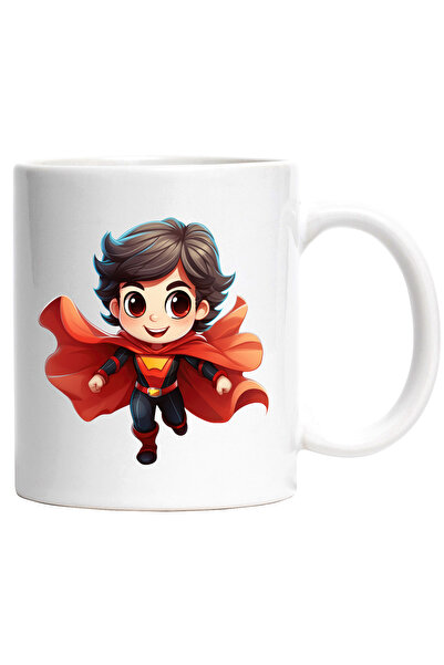 StoryGift Romania Cana cu un baiat erou | ilustratie | pelerina rosie | costu...