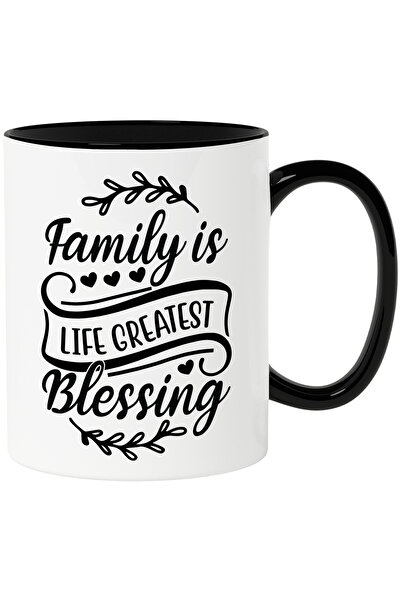 StoryGift Romania Cana cu mesajul "Familia este cea mai mare binecuvantare a ...