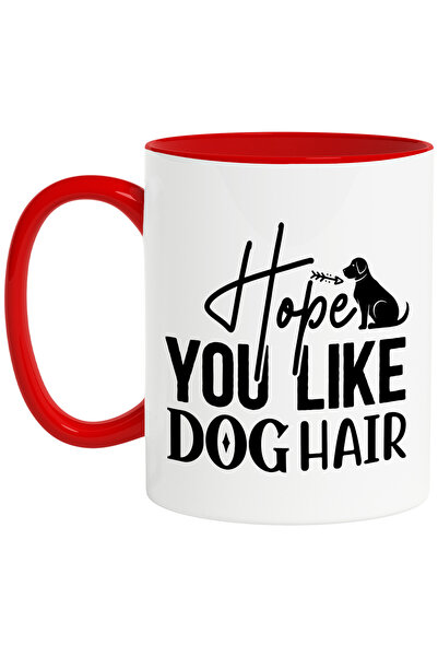 StoryGift Romania Cana cu un catel si mesajul "Hope you like dog hair" - sper...