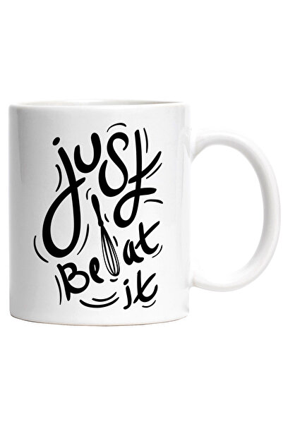 StoryGift Romania Cana Cu Mesaj In Engleza Just Be At it, Tel, Cofetarie, Cop...