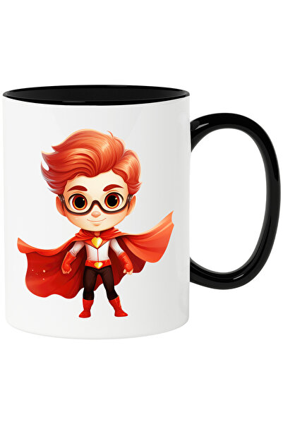 StoryGift Romania Cana cu un baiat in costum de erou | ilustratie | pelerina ...