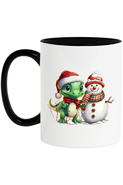 StoryGift Romania Cana cu dinozaur micut care a facut un om de zapada | ilust...