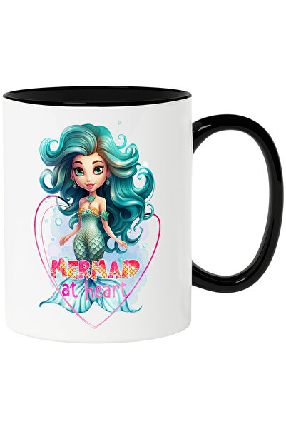 StoryGift Romania Cana cu mica sirena cu mesajul "Mermaid at heart", basm, il...