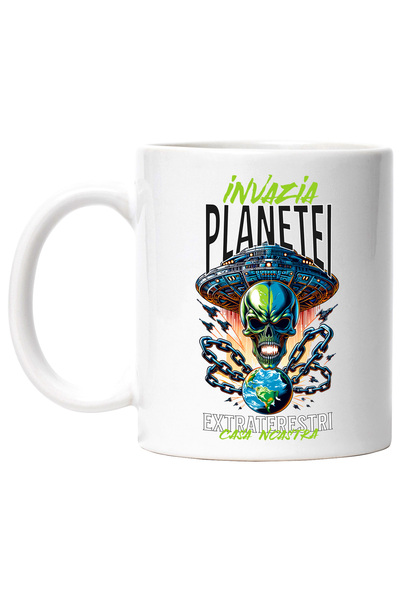 StoryGift Romania Cana invazia planetei extraterestri pamant galaxie, 330ml, ...