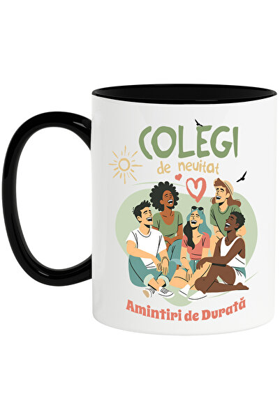 StoryGift Romania Cana Colegi de neuitat, amintiri de durata, 330ml, Ceramica...
