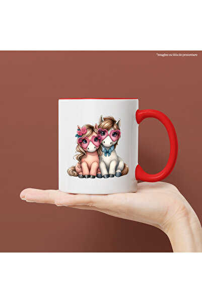 StoryGift Romania Cana cu 2 ponei, ilustratie, iubire, apropiere, relatie, Va...