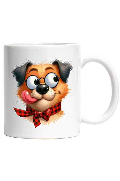 StoryGift Romania Cana cu un caine care are o privire ciudata | ilustratie | ...
