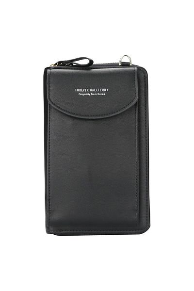 OEM Baellerry Women's Wallet, AVZX-8591-2, Black, 18X11X4 cm